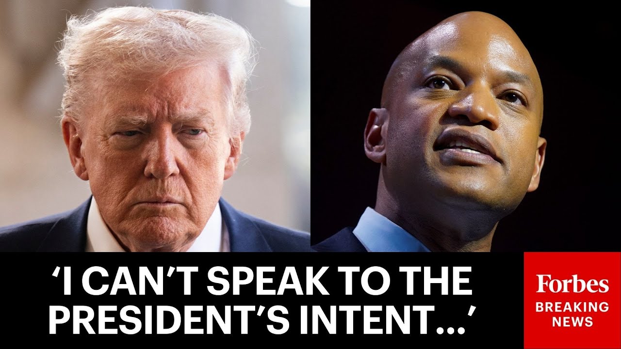 Wes Moore Hints That He Thinks Trump Excluded Him From Governor's Dinner Because Of His Race