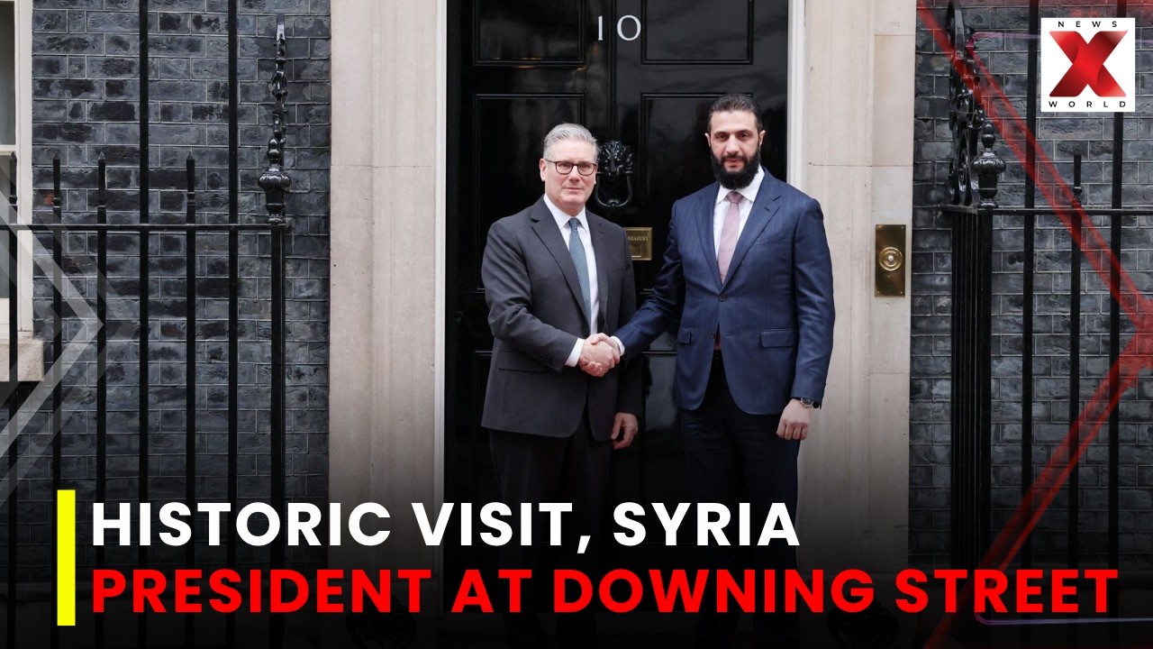 First Time in London: Ex Al Qaeda Chief and Syria President al-Sharaa Meets Starmer at No.10