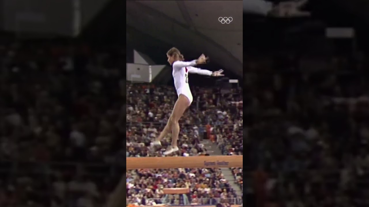 From the Vault: Olga Korbut | Balance Beam 1972 Munich Olympics