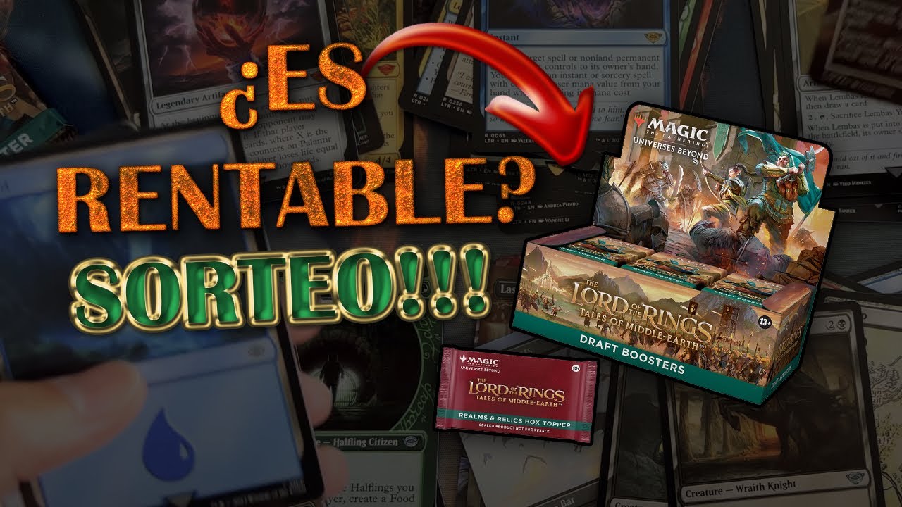 ¿Es Rentable la Caja de Draft de El Señor de los Anillos? ¡Descúbrelo + Sorteo Asegurado!
