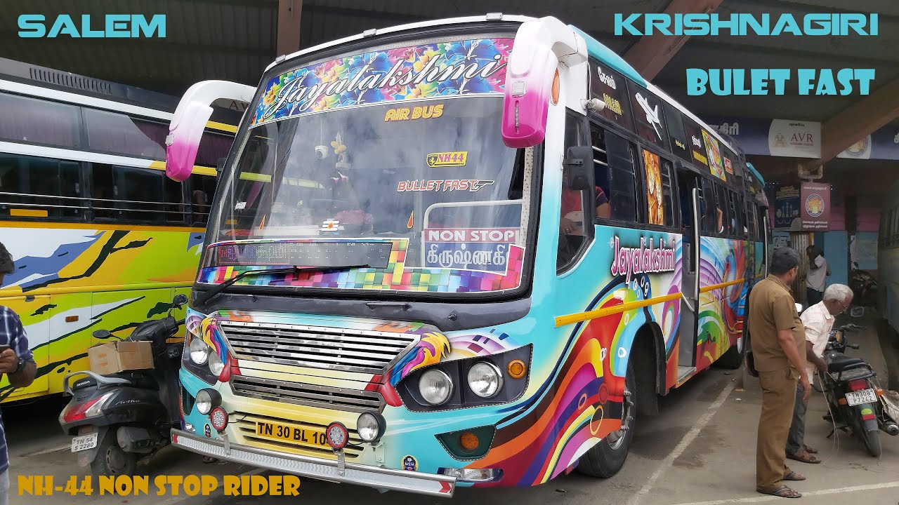 🚍💖 JAYALAKSHMI Bus service 💖🚍 |🚀Bullet fast🚀 | Salem to Krishnagiri | NON STOP | Travel with RasnA