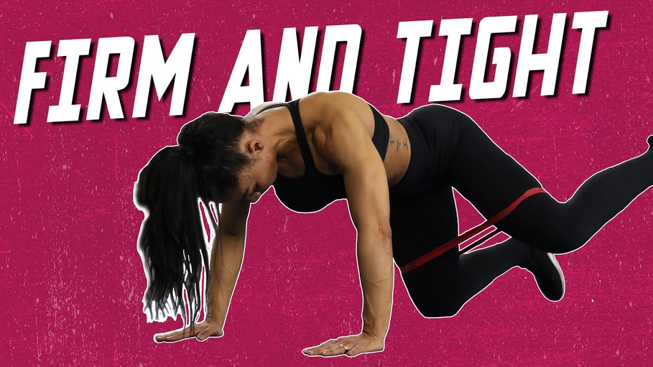 FIRM & TIGHT Mini Band Exercises 🤩 3 Minute Lower Body Workout