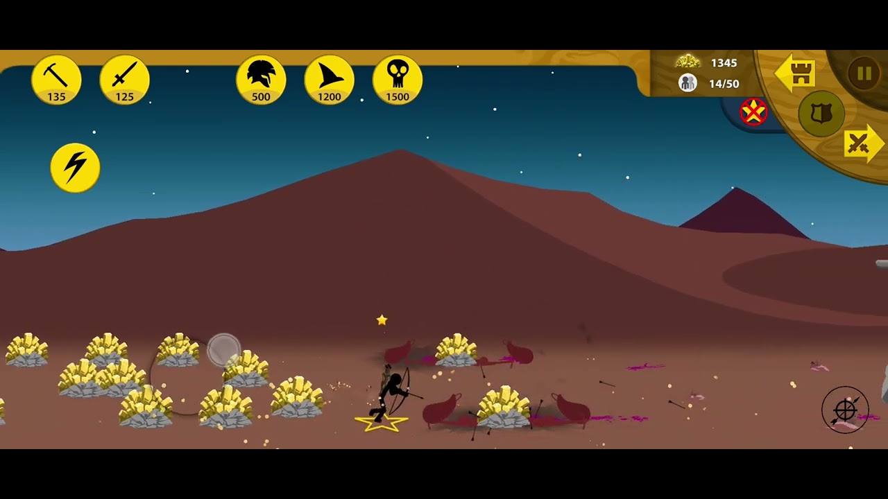 ภารกิจที่ 4 ในเกม stickman war legacy 