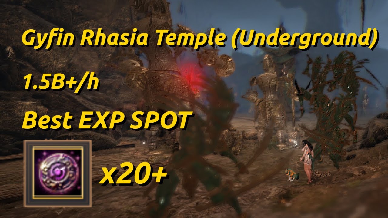 Best Spot For Edania Emblems And EXP? ☆  Gyfin Underground Guide   ☆ Witch Succession  ☆  BDO