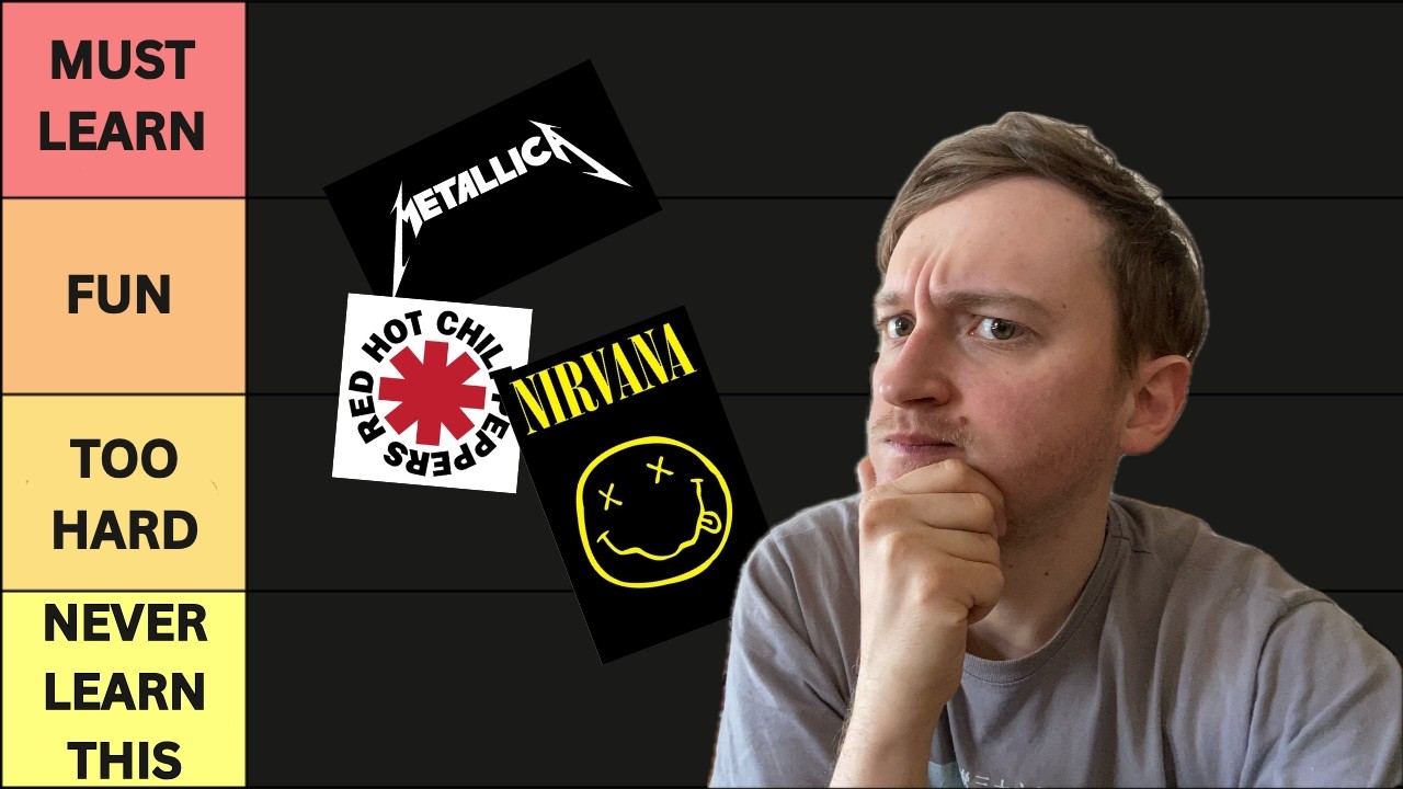 I Ranked 10 Beginner Guitar Riffs