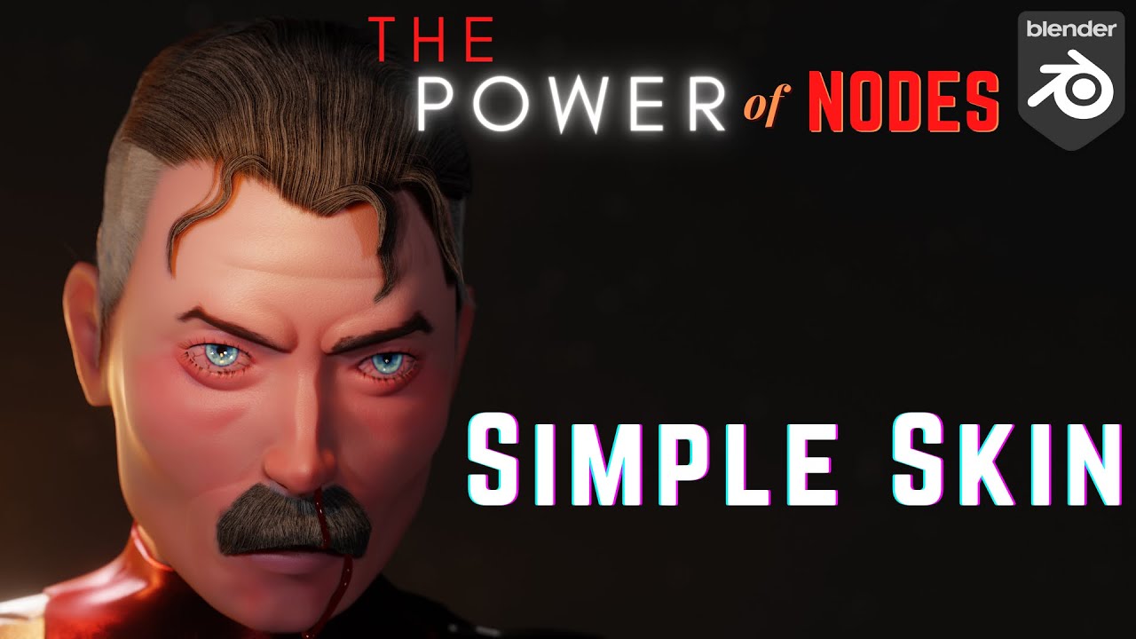 Easy Nodes for Skin (you'll never stop once you start) - Blender