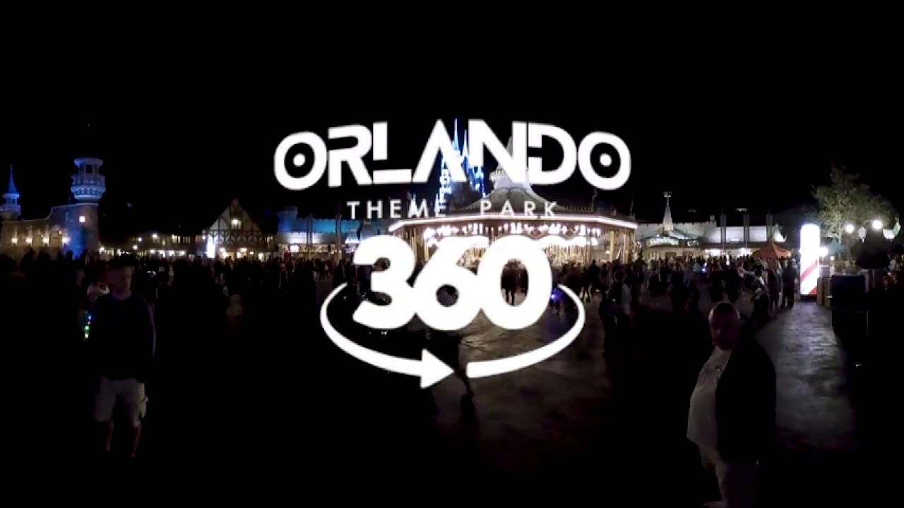 Holiday Wishes Fireworks 2017 behind the castle in 4K / 360 / VR / AMBIX