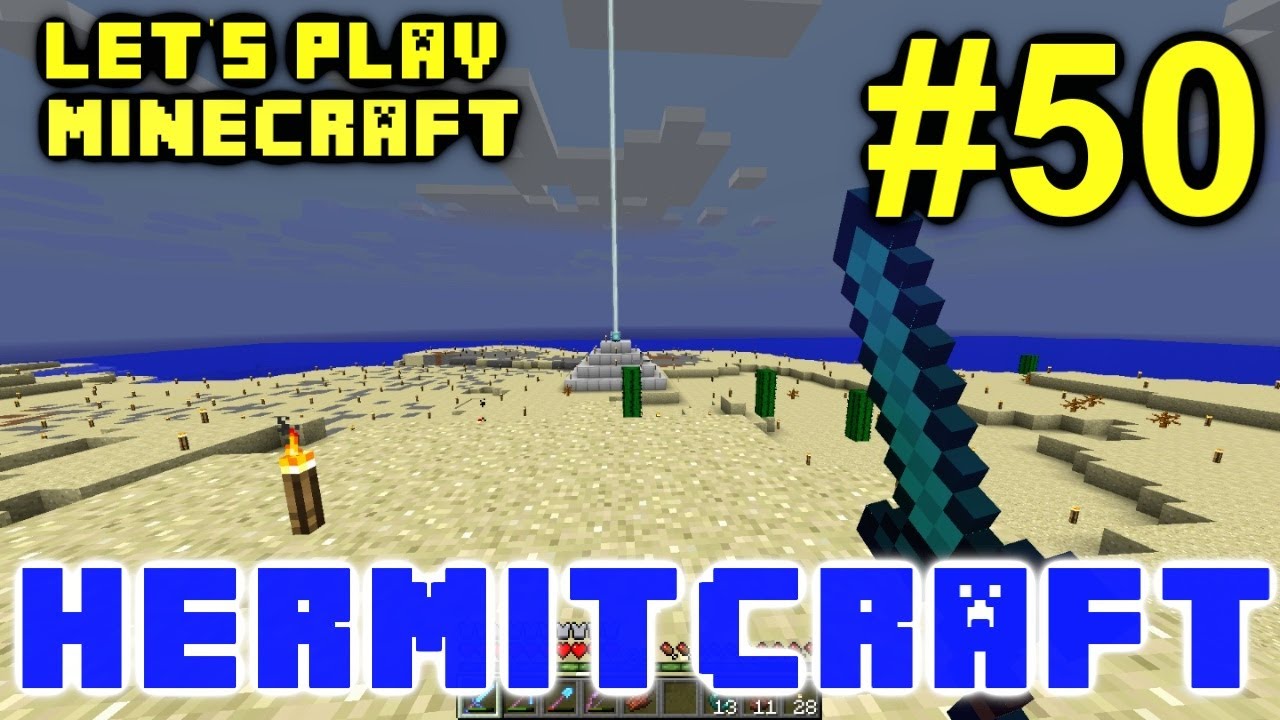 Hermitcraft, эпизод 50 - Эпическая вечеринка с жителями деревни!!!