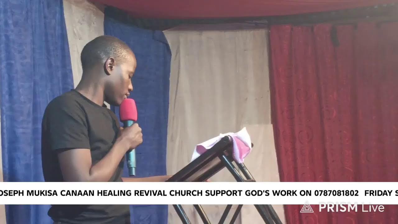 Live streaming of PROPHET CANAAN MUKISA