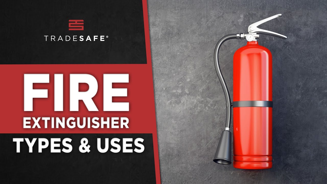 Types of Fire Extinguishers and When To Use Them