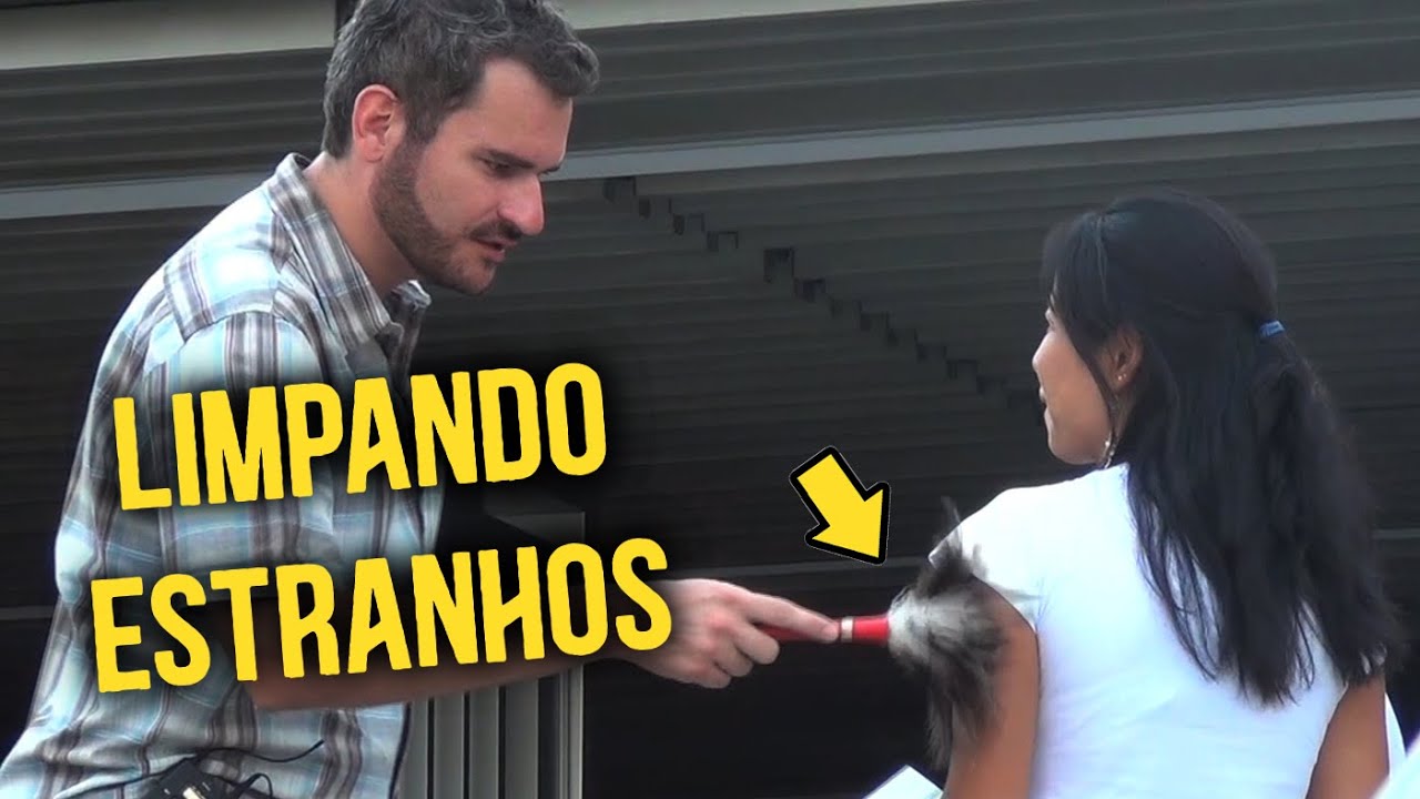 LIMPANDO PESSOAS NA RUA