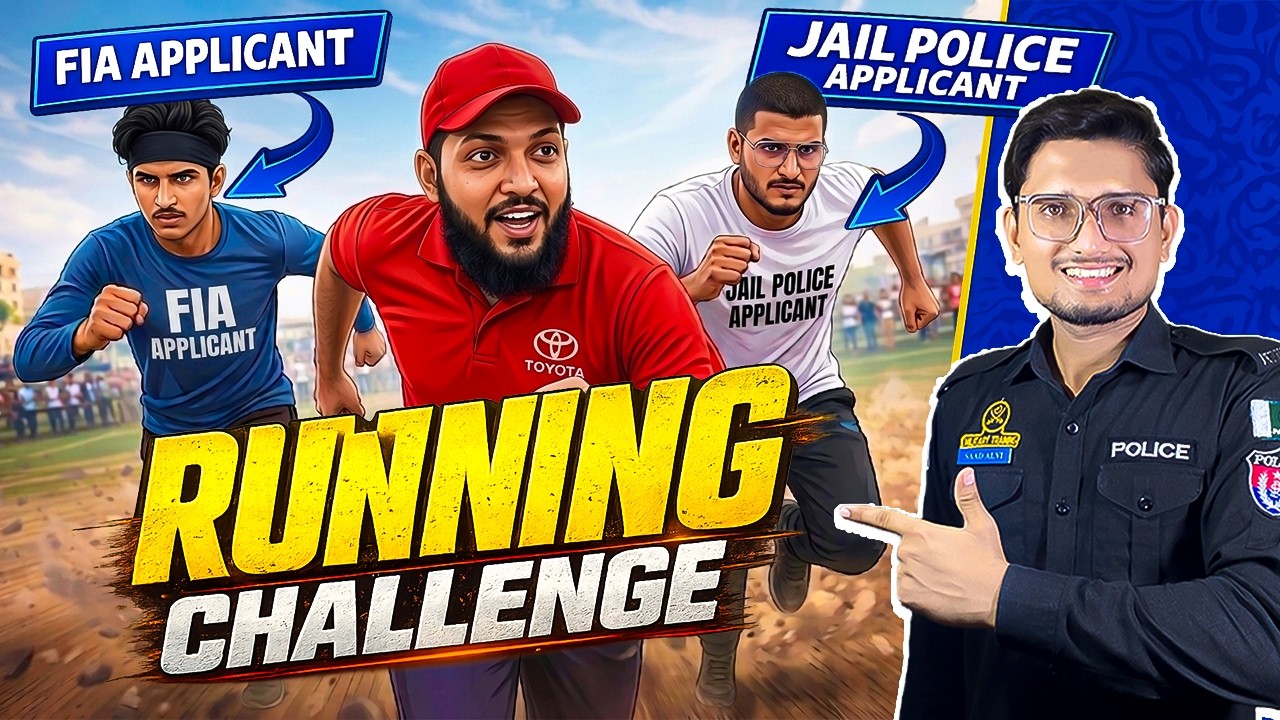 ⚡ How to Run 1.6 KM in 7 Minutes? | FIA 🚨 / JAIL POLICE 🚔 Physical Test Challenge / Tips
