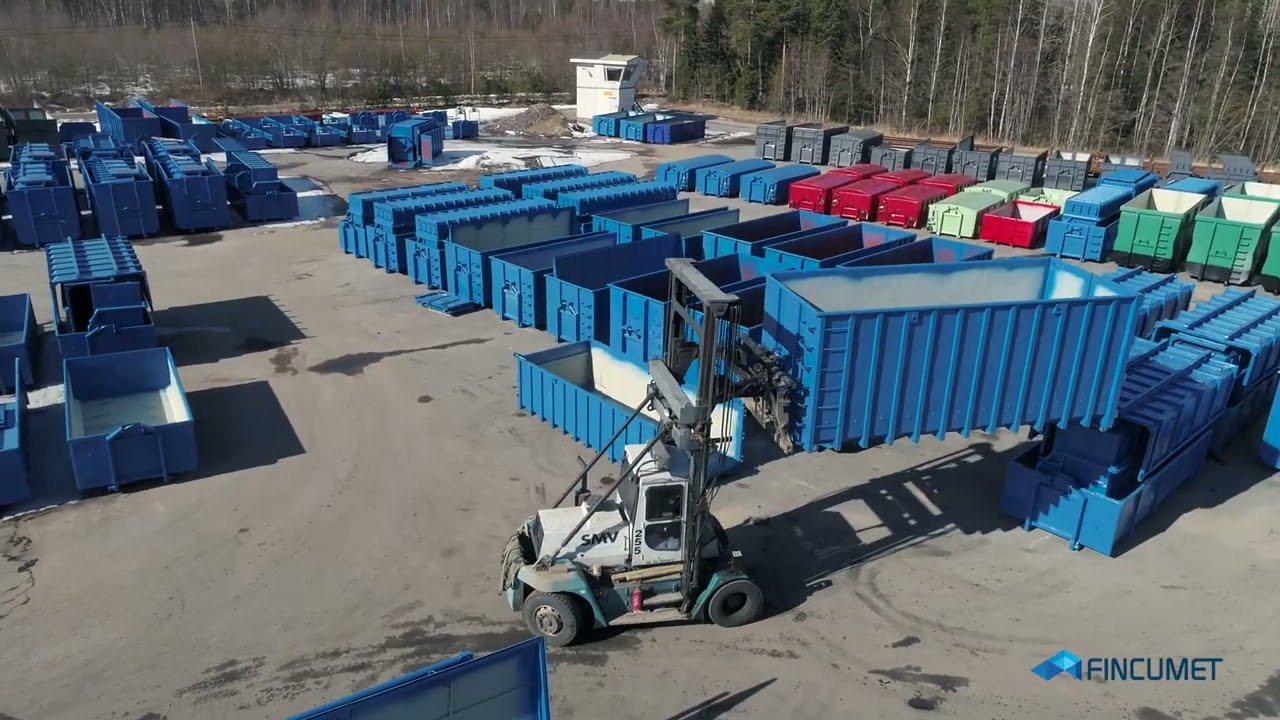 Fincumet Container - Aina yli 400 vaihtolavaa heti varastossa