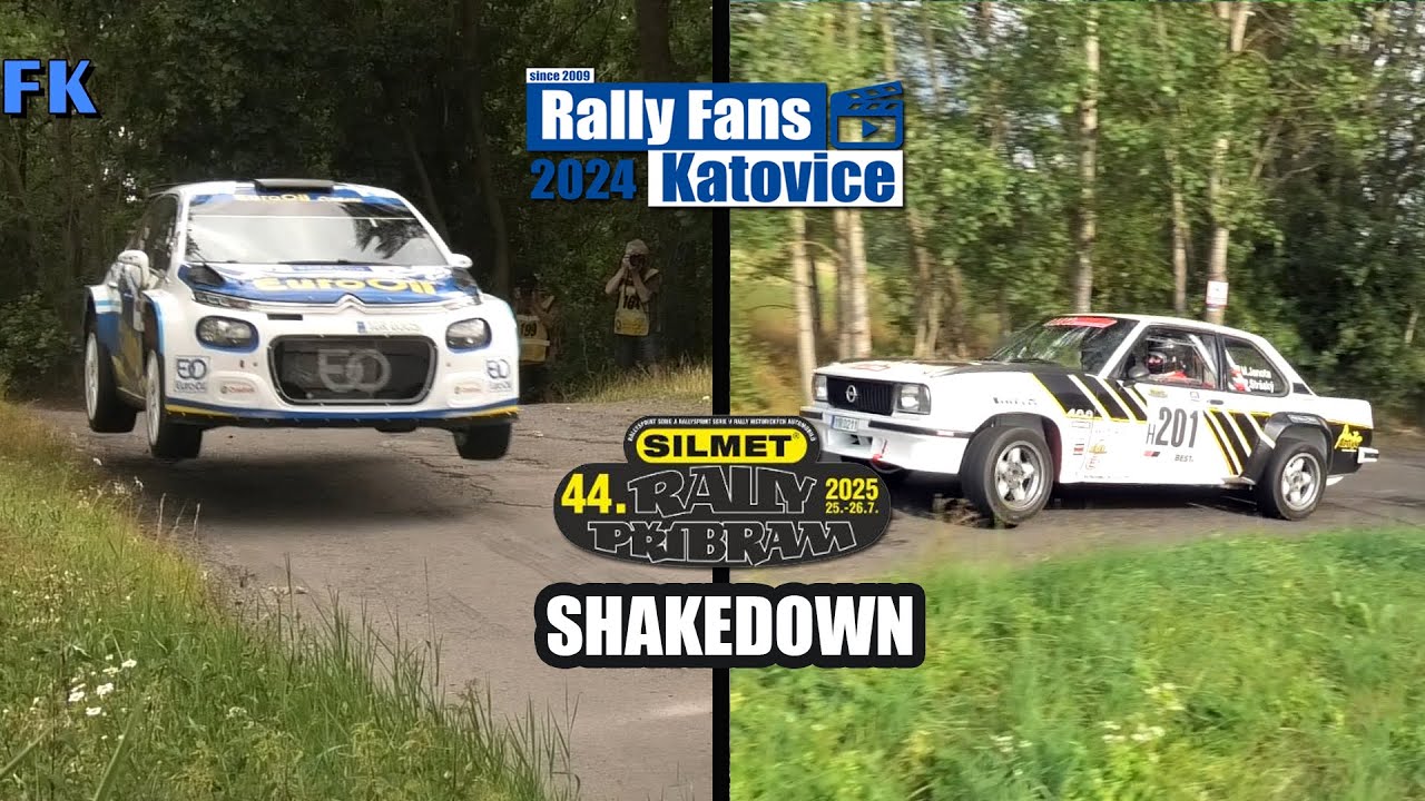 Silmet Rally Příbram 2025 - SHAKEDOWN
