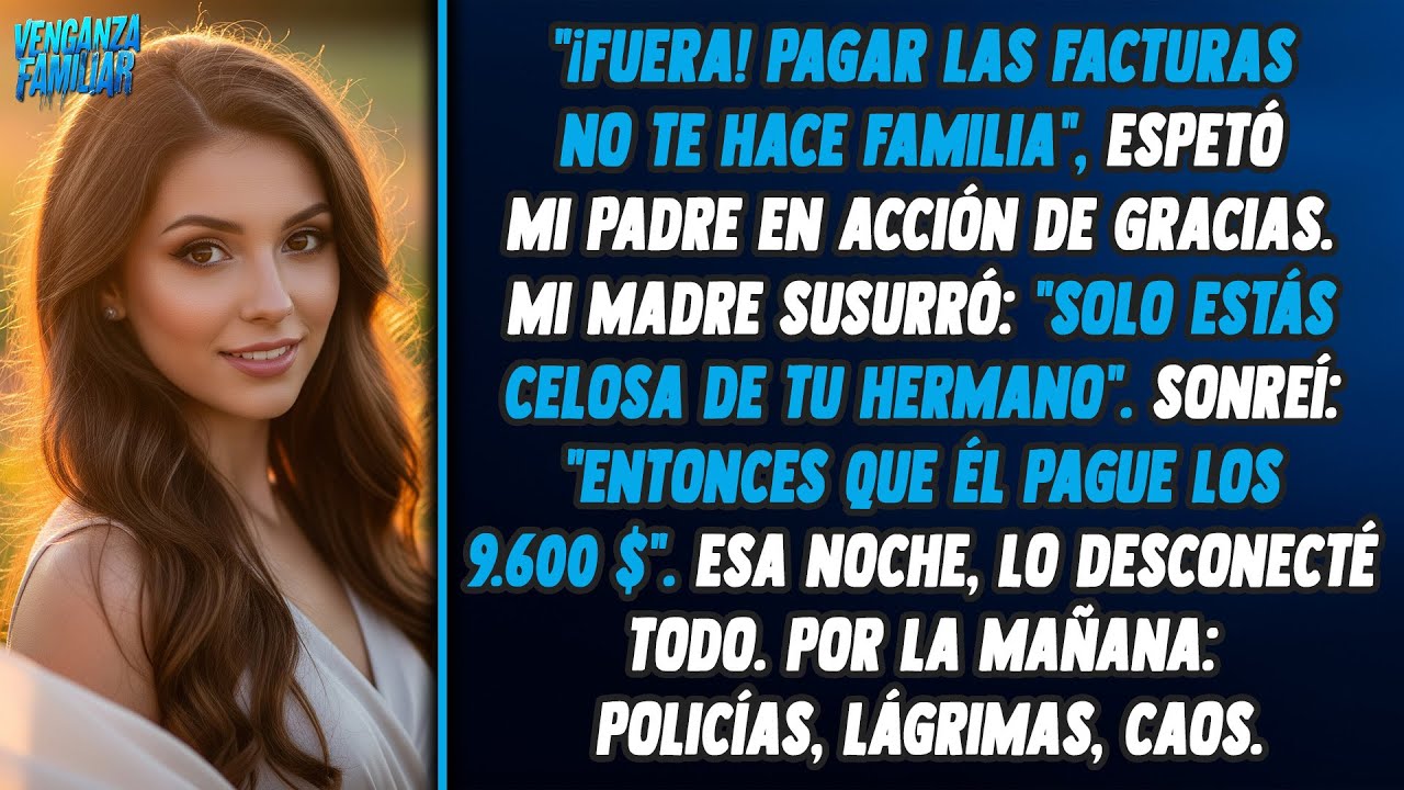 Desastre de Acción de Gracias: Papá me desheredó... así que yo también los desconocí.