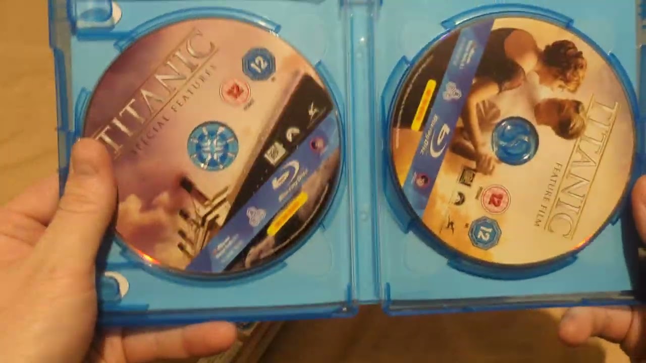 Titanic collection part 2 dvd and Blu-ray's