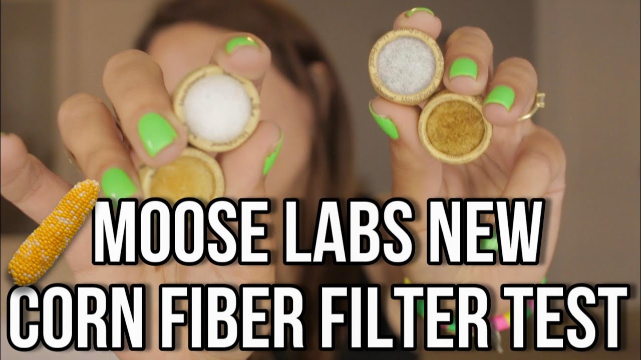 MOOSE LABS MOUTHPEACE CARBON vs *NEW* CORN FILTER | putting them to the half gram test