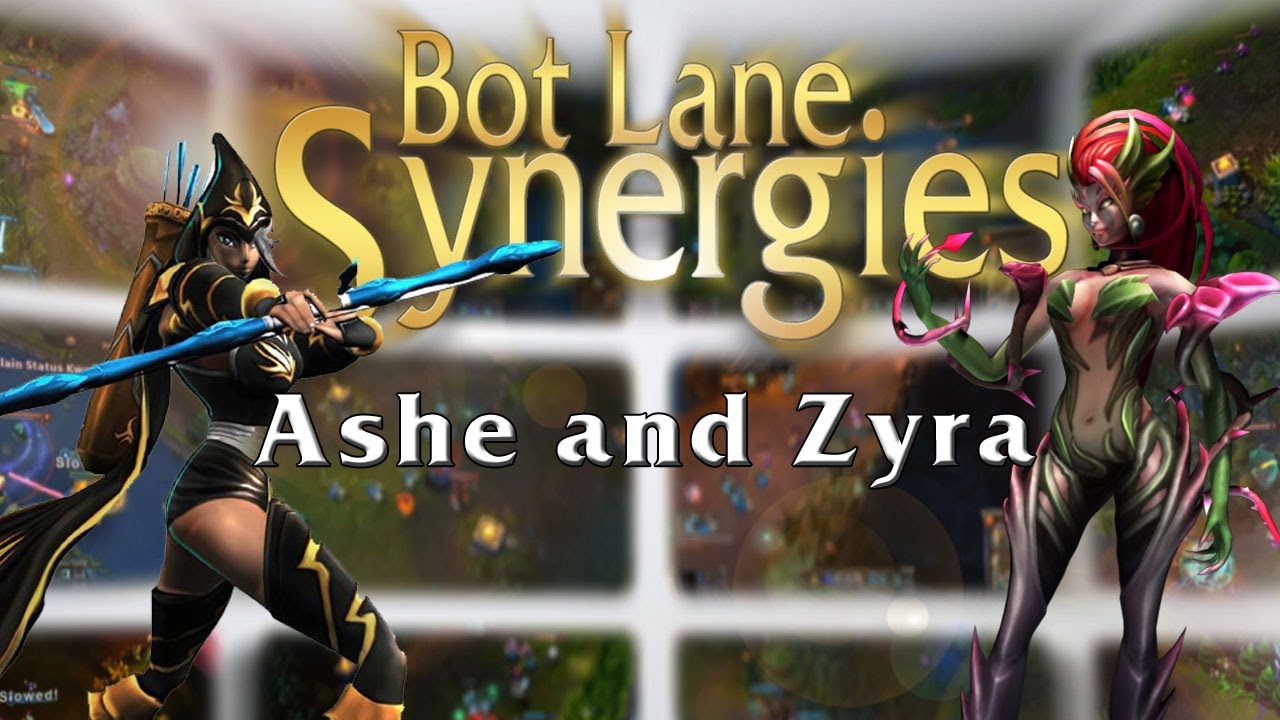 Ashe and Zyra Bot Lane Synergy | League of Legends