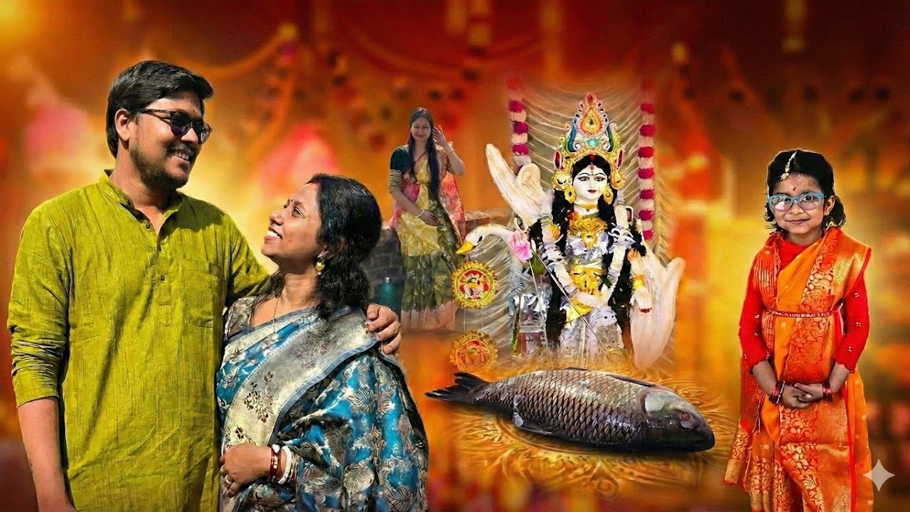 মা সরস্বতীর পুজো আর সাথে রান্না পুজোর আনন্দ ✨ | পারিবারিক মুহূর্ত