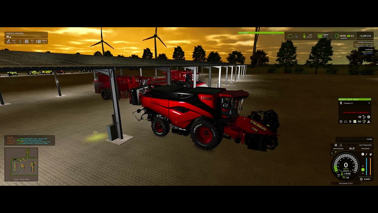 LS25 Gert und Ich bei unseren Nachbarn @Dirki_TV und @Darkangelsabrina - geht fleißig weiter