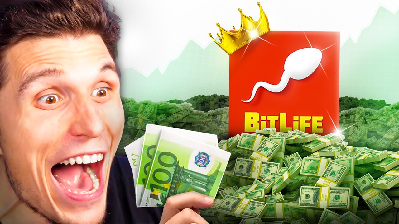 So bin ich MILLARD&Auml;R in Bitlife geworden...