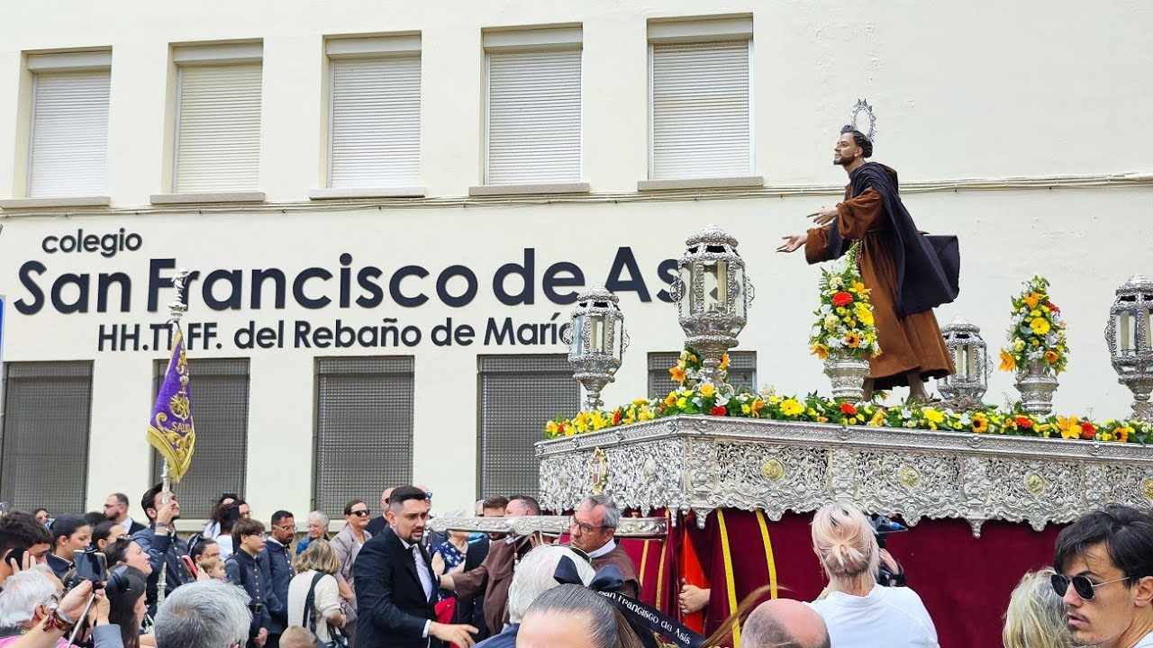 [4K] San Francisco de Asís (Divina Pastora de Trille), Cádiz mayo 2024