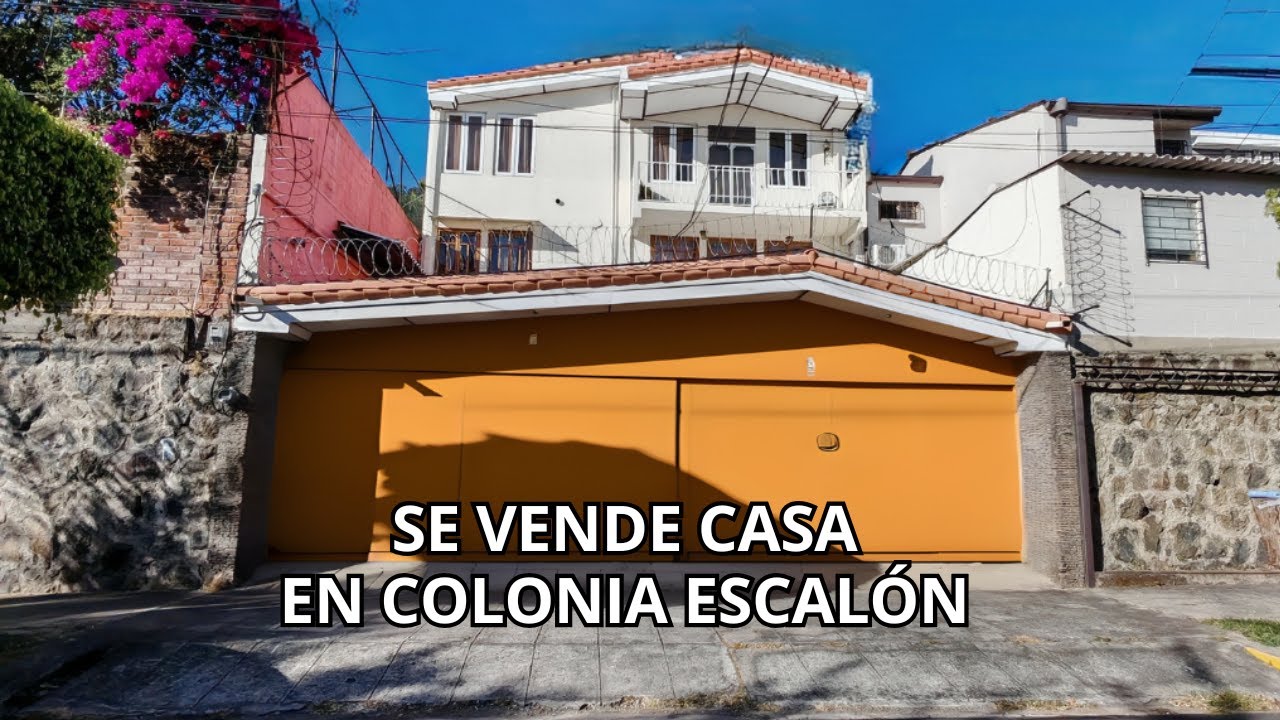 CASA EN VENTA EN COL. ESCALÓN🏠