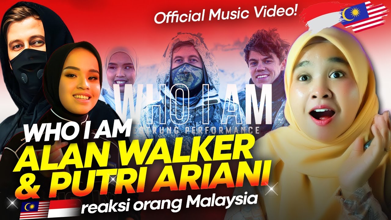 MERINDING!! Alan Walker & Putri Ariani, Peder Elias - Who I Am (Restrung Performance Video) 🇲🇾 REACT