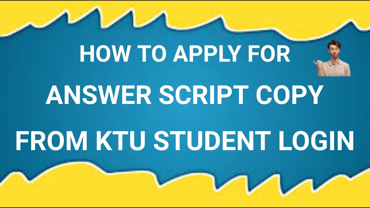 HOW TO APPLY FOR ANSWER SCRIPT COPY
