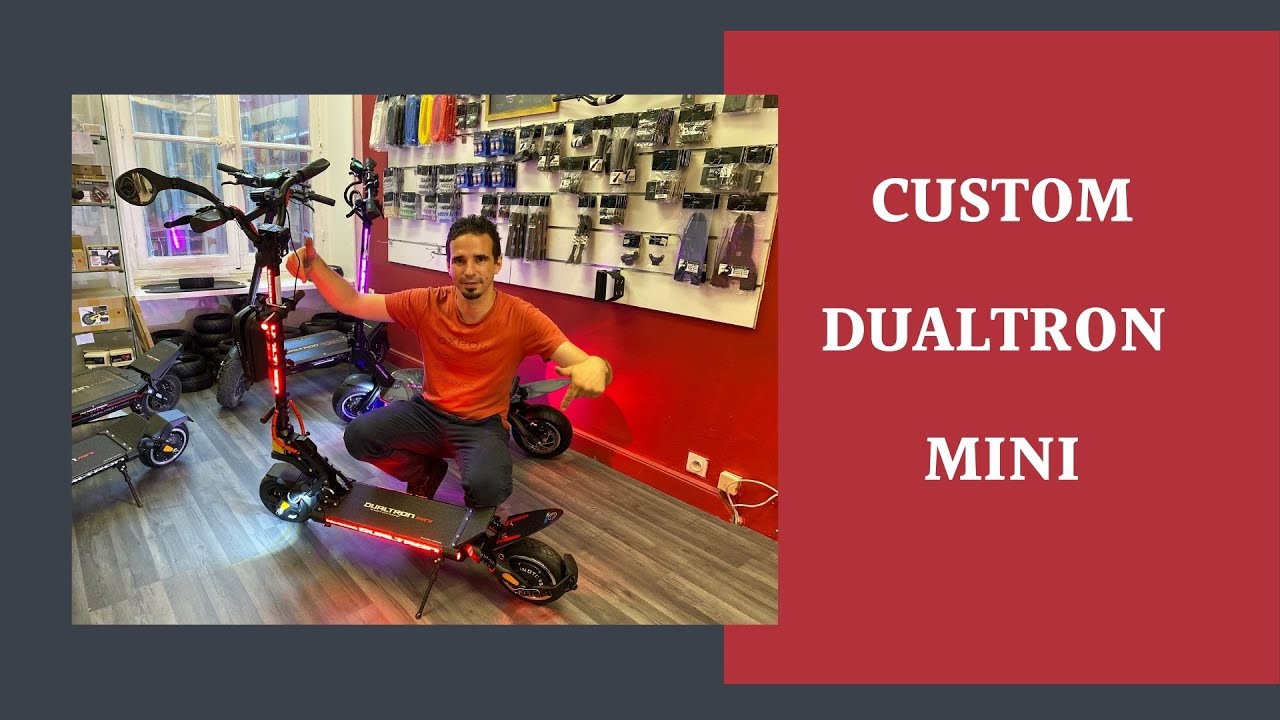 Dualtron Mini - accessoires - custom trottinette électrique