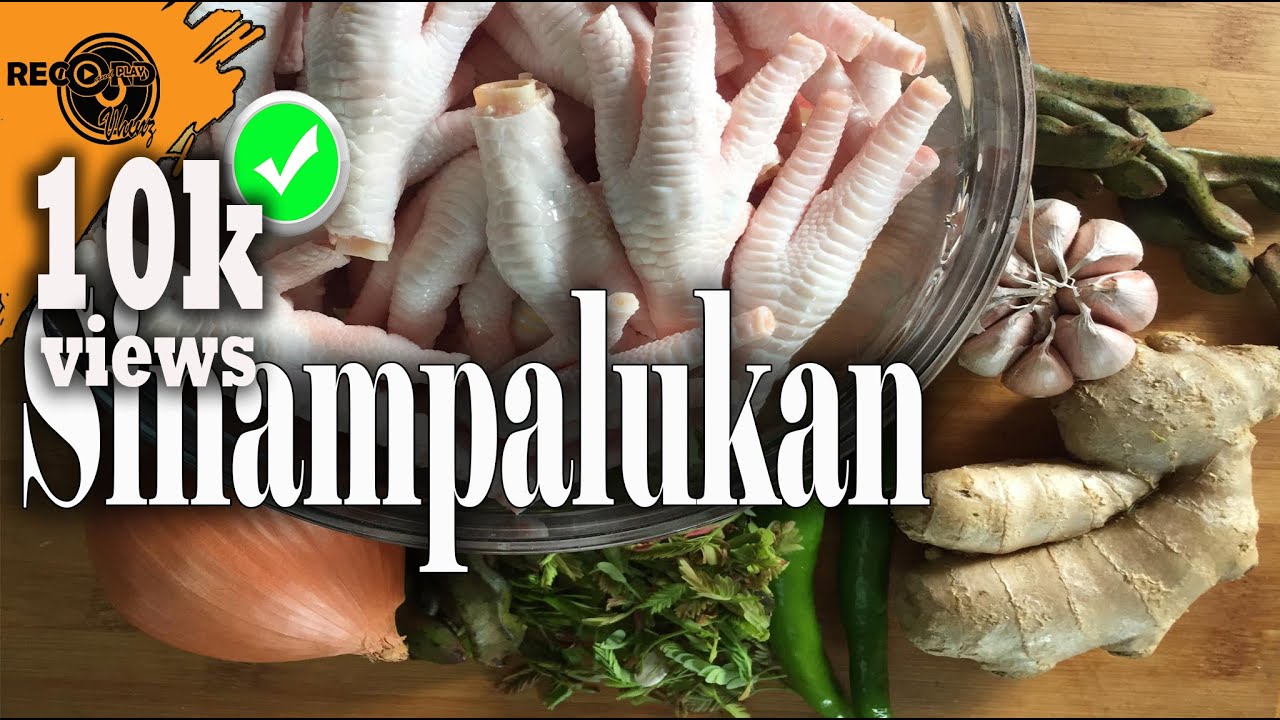 SINAMPALUKAN | sinampalukang paa ng manok | Chicken feet recipe | paan ng manok sa sampalok