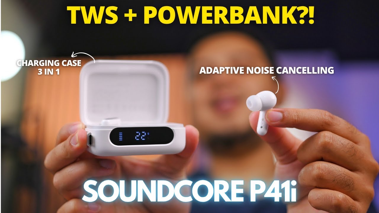 ADA AJA INOVASINYA! REVIEW Soundcore P41i by Anker Indonesia, TWS Multifungsi Nih!