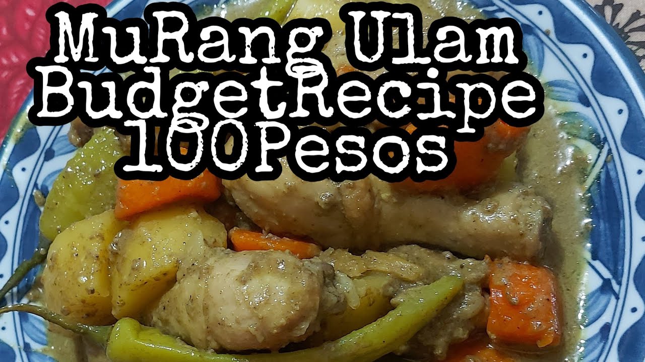 CHICKEN CURRY ||How to cook drumstick chicken Curry ||Murang Ulam Recipe