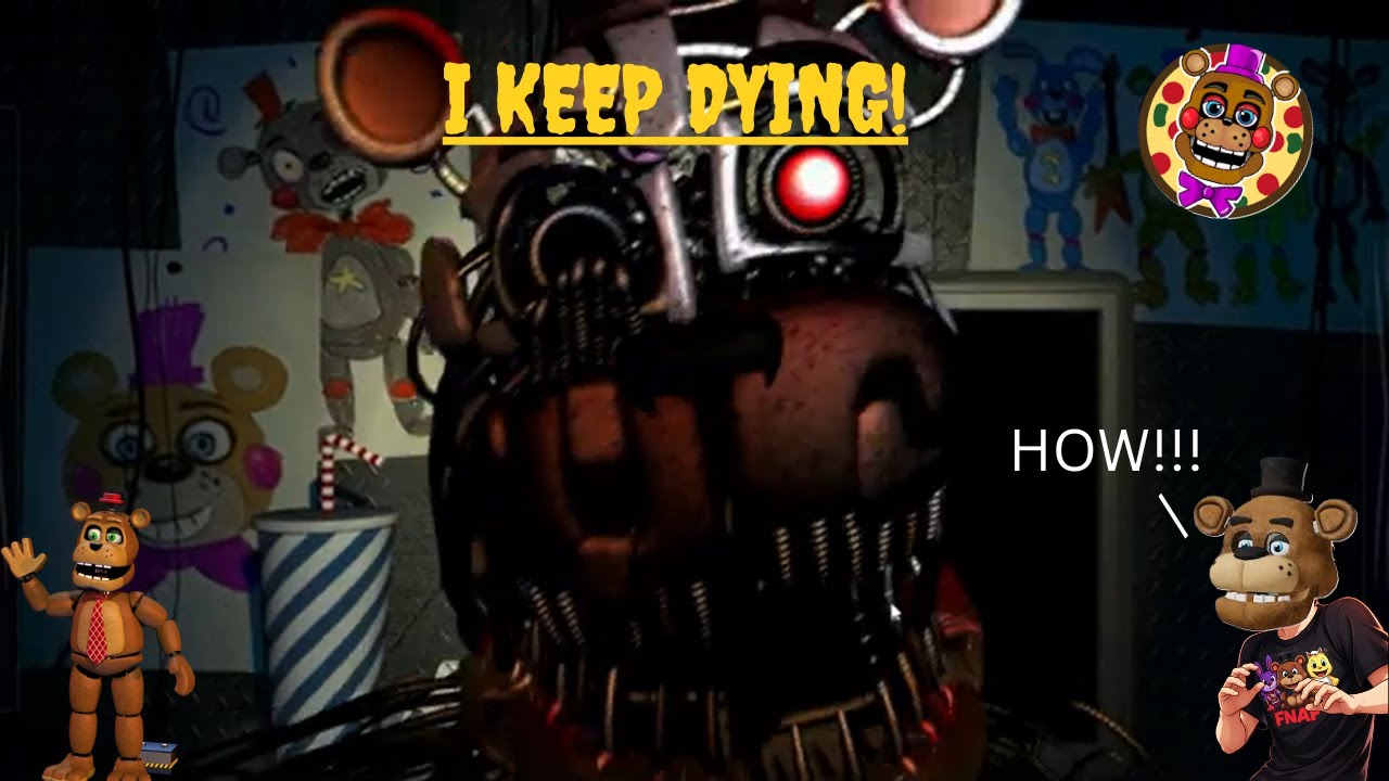 i tried night 2 in FNAF Pizzeria simulator again but still failed