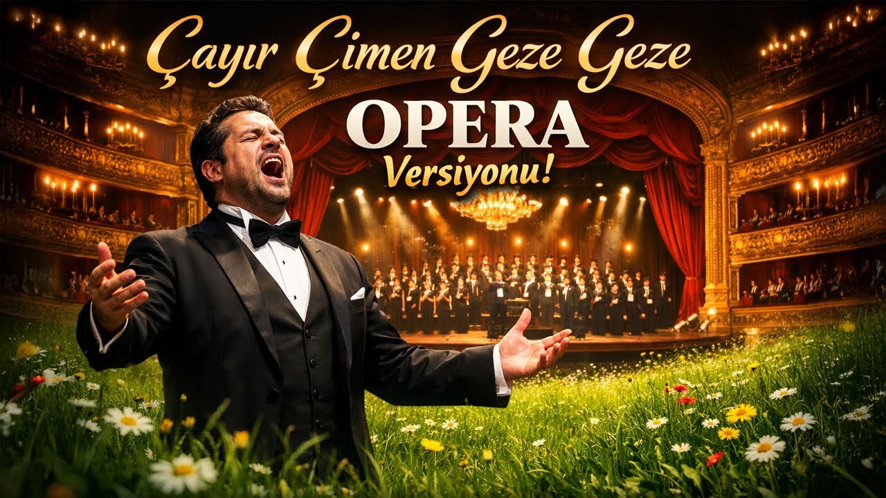 Çayır Çimen Geze Geze - Epik OPERA Versiyonu  🎭