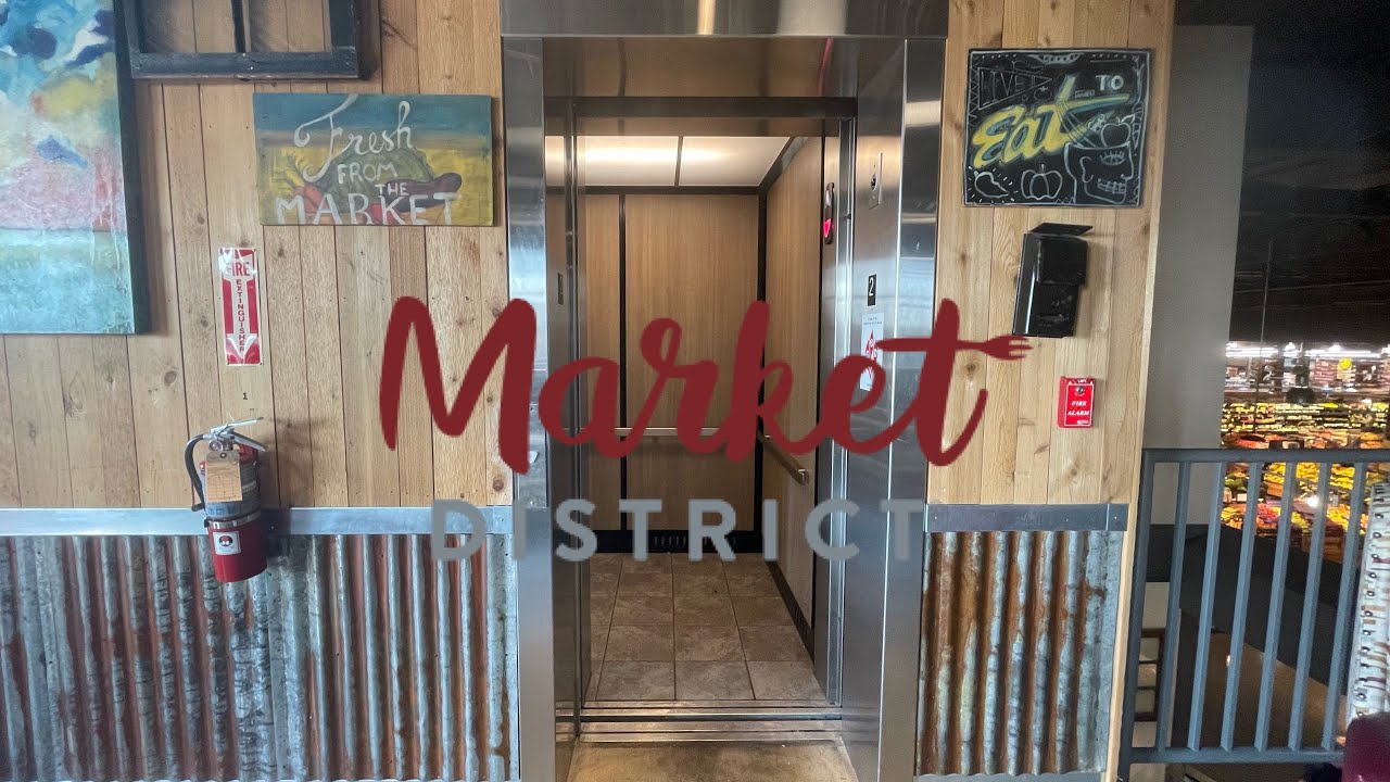 Crappy Schindler HT 330A Hydraulic Elevator | Market District | Strongsville, OH