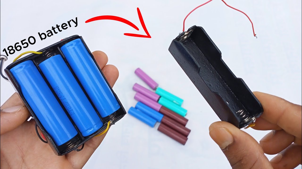 अब नहीं होगा 18650 बैटरी खराब | 18650 Battery Holder case | summer experiment