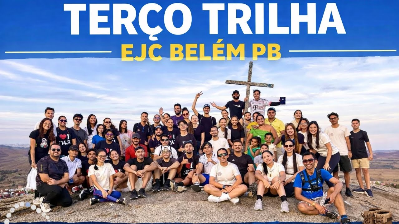 1 terço Trilha Ejc Belém pb 2026 🏃🏼🙏👏.