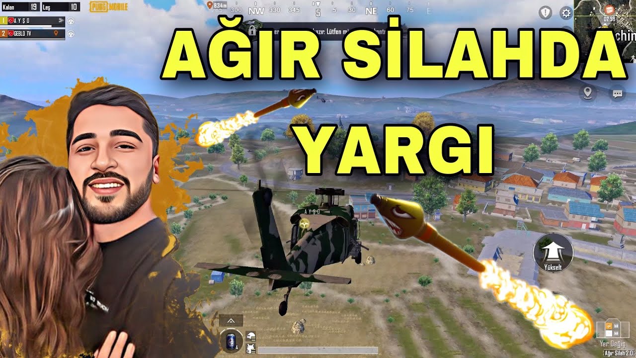 GEBLO İLE AYŞO HELİKOPTERİYLE AĞIR SİLAH MODUNDA