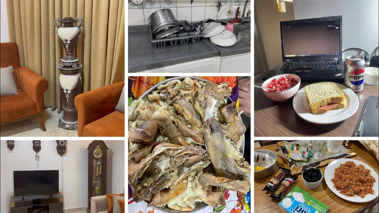 امي متريدني اروحلهم بعد والدليل بنص الفيديو 😅روتين بيت اهلي