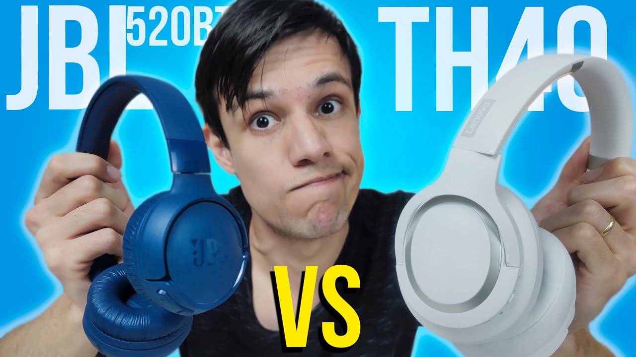 JBL Tune 520BT vs Lenovo TH40 Comparativo!! Ser&aacute; que &eacute; muita diferen&ccedil;a?