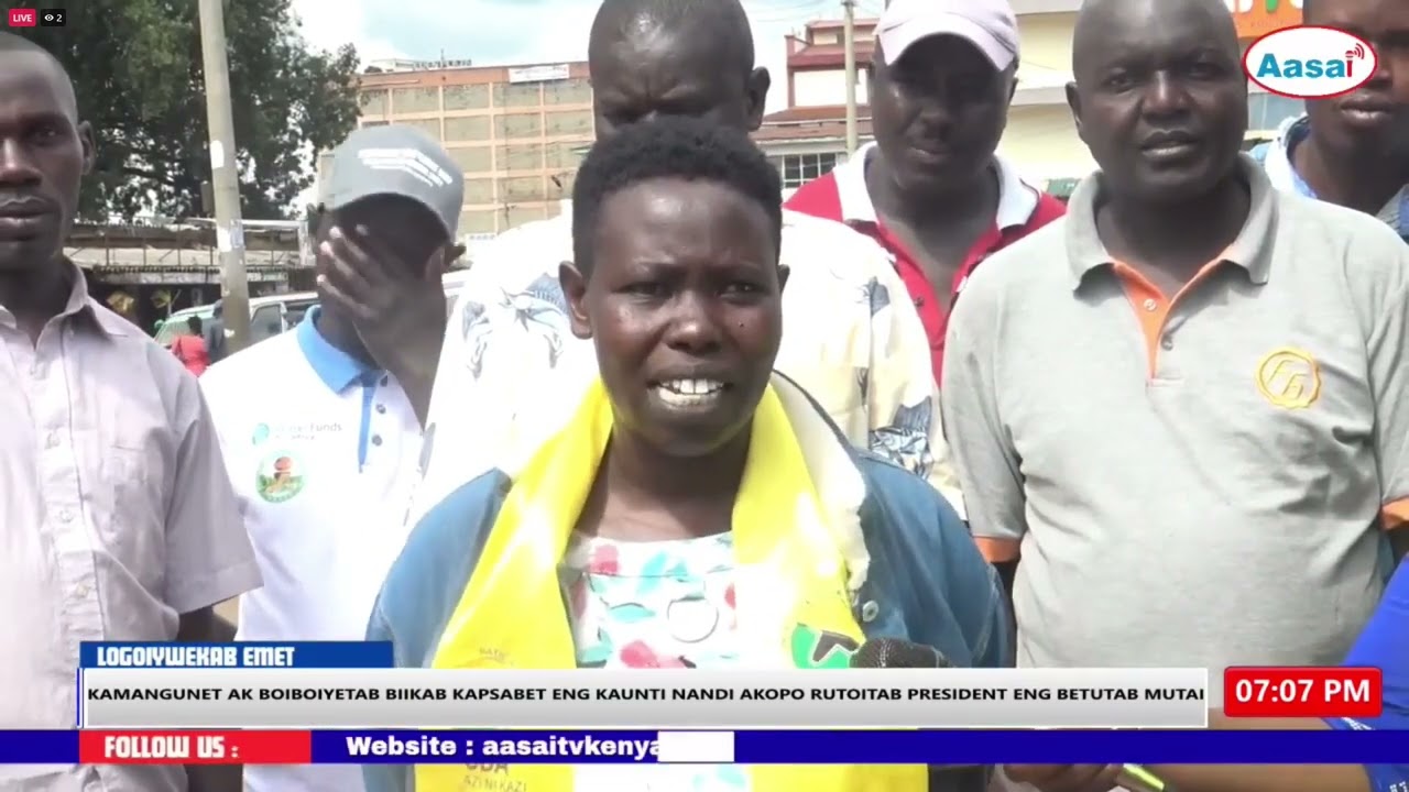 Residents of Kapsabet prepare to welcome President William Ruto ahead of Thursday visit.