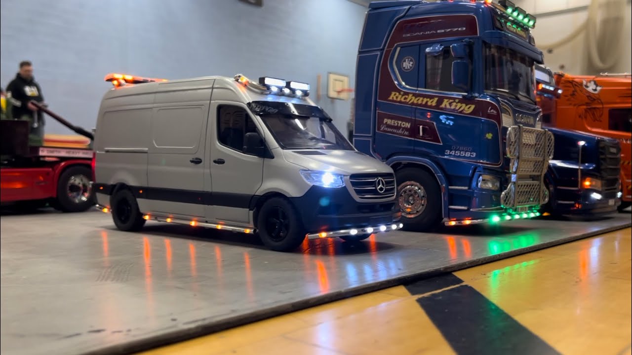 Scale RC Trucks & Trailers @ Leyland Dec 2023