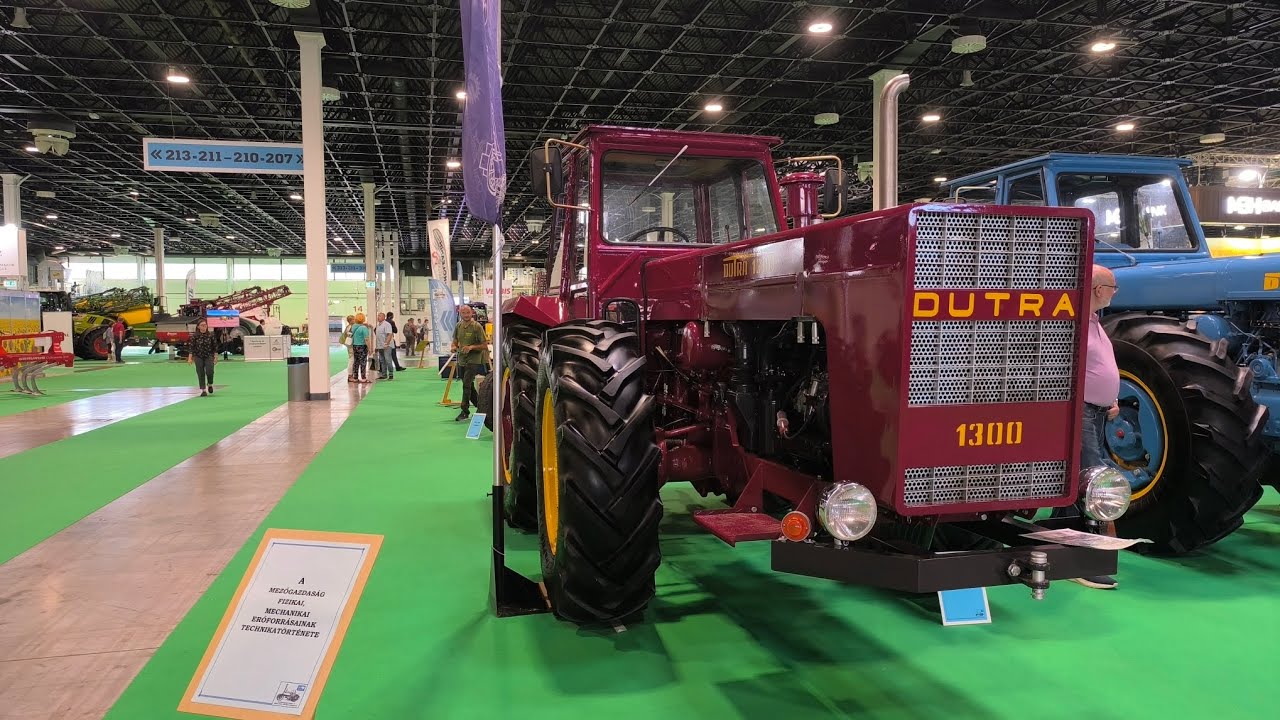 OMÉK 2025 Budapest, régi traktor kiállítás 
