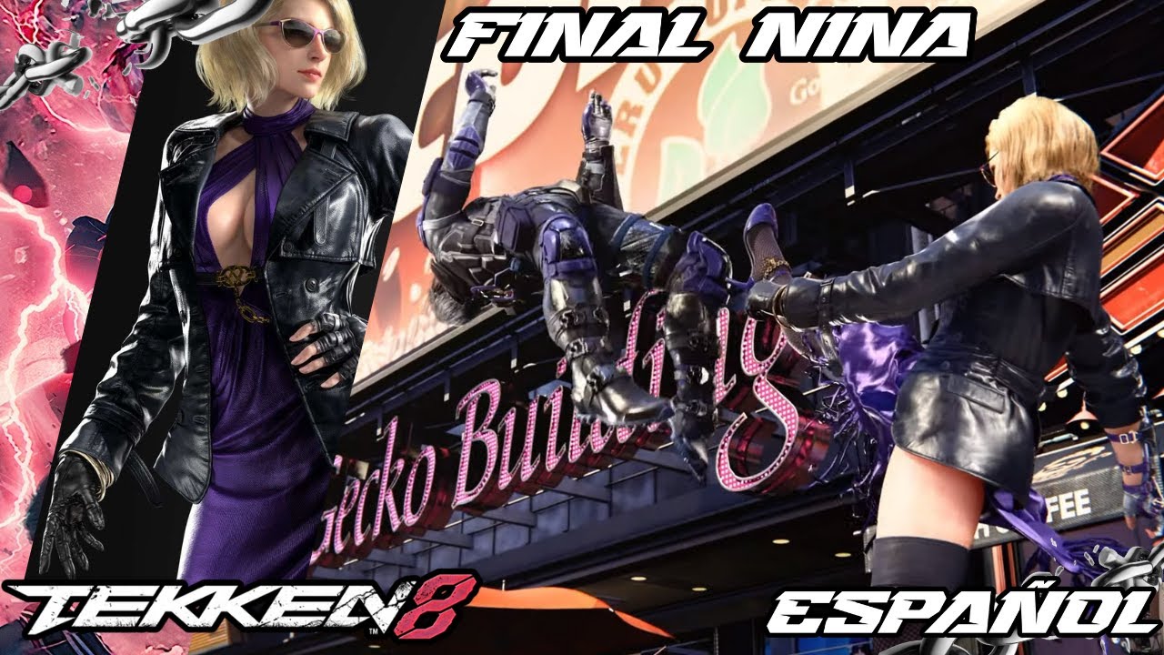 Tekken 8 Modo Historia Completo de Nina Williams