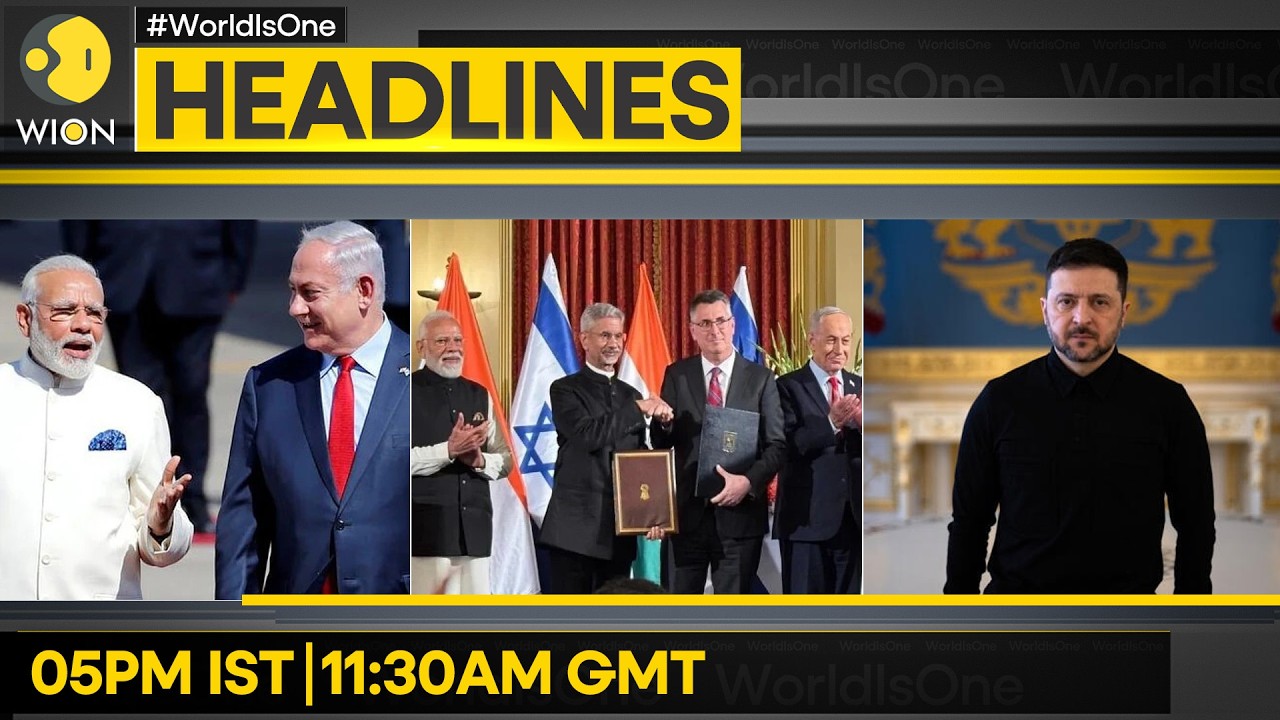 India-Israel Ties | PM Modi: Working on FTA with Israel | India, Israel Sign 16 MoUs in Jerusalem