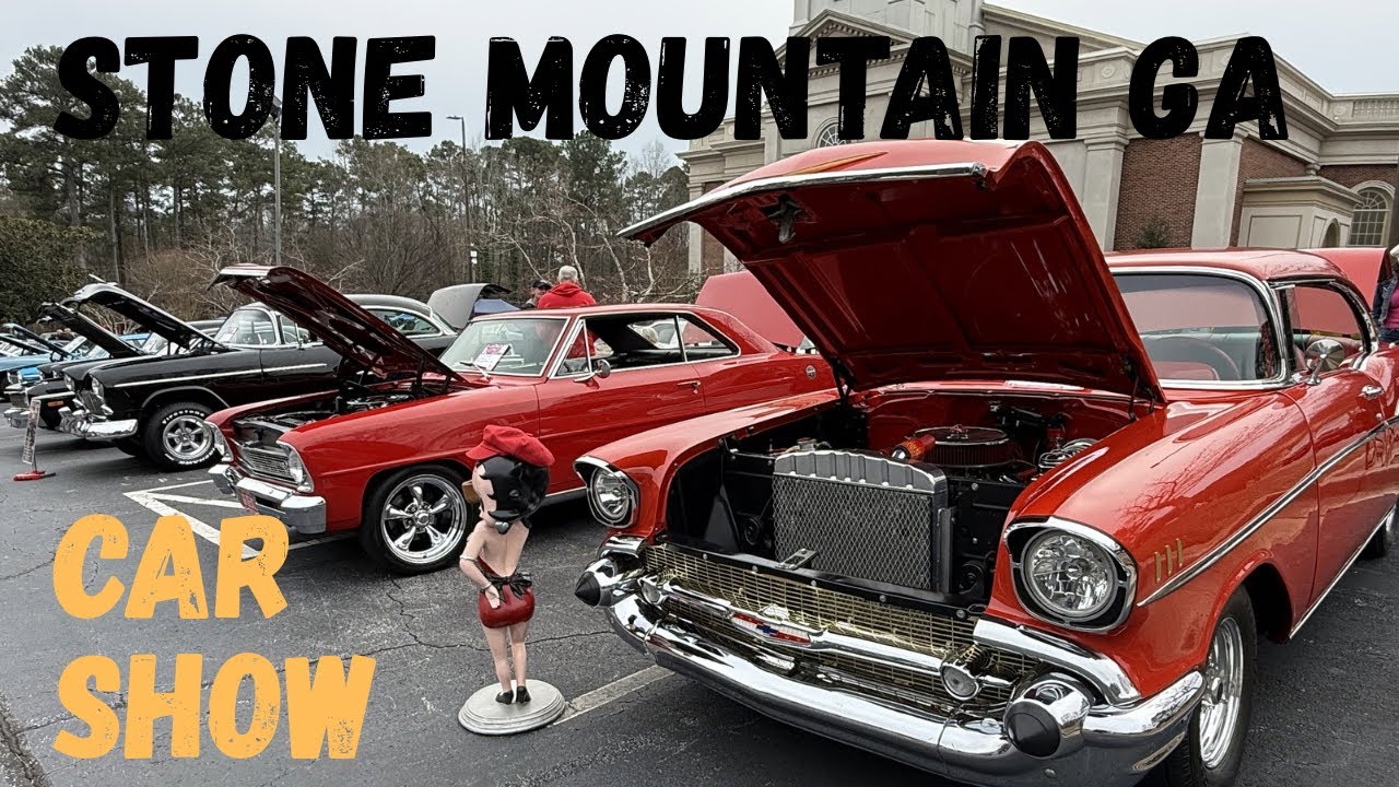 STONE MOUNTAIN GA, CAR SHOW 