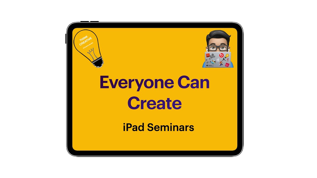 Everyone Can Create (iPad tutorial 2020) #EveryoneCanCreate