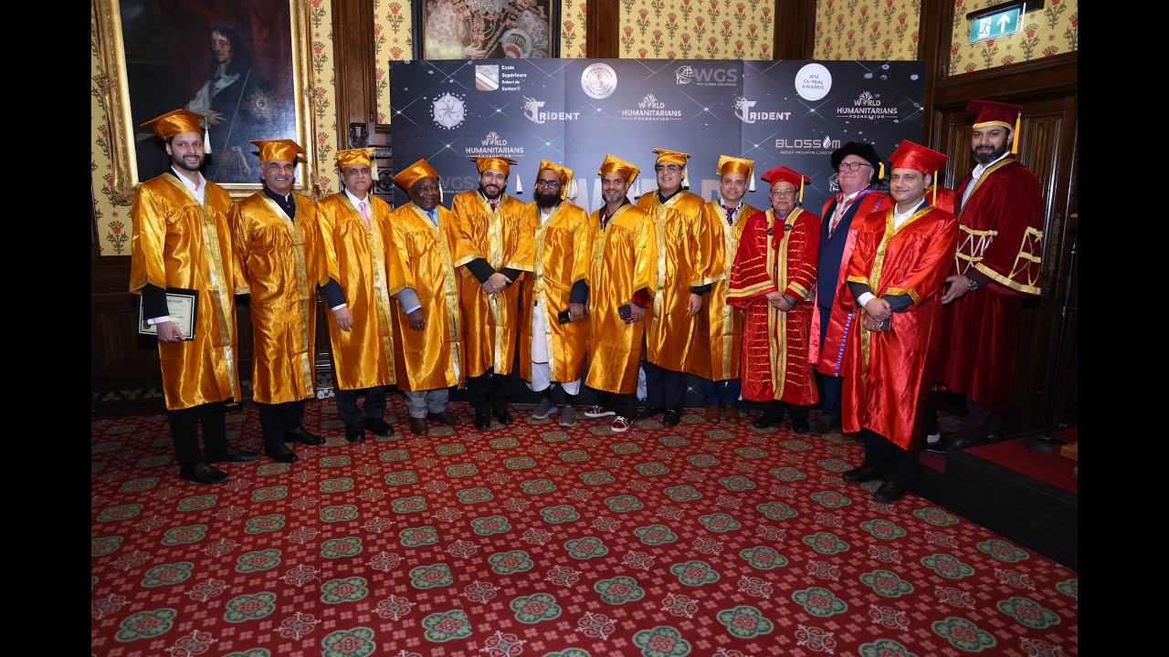 Convocation – Honorary PhD Degree Ceremony I House of Lords, UK Parliament, London I December 2025
