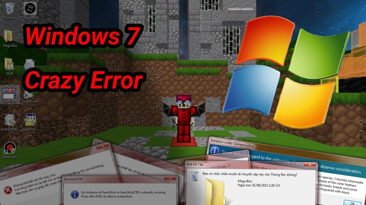 Windows 7 Crazy Error | 720p60